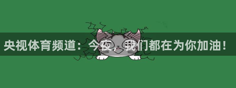 央视体育频道：今夜，我们都在为你加油！