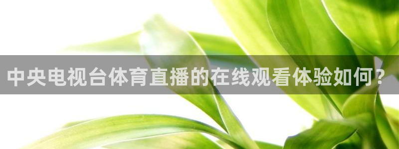 中央电视台体育直播的在线观看体验如何？
