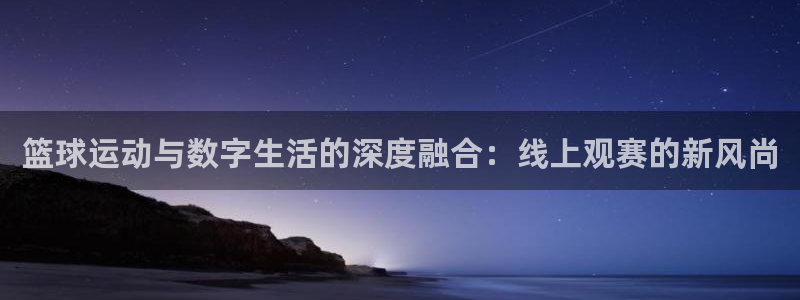 篮球运动与数字生活的深度融合：线上观赛的新风尚