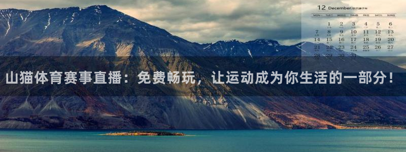 山猫体育赛事直播：免费畅玩，让运动成为你生活的一部分！