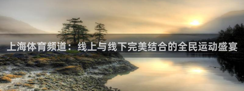 上海体育频道：线上与线下完美结合的全民运动盛宴
